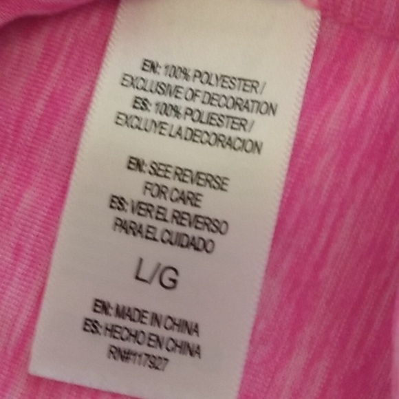 Reebok pink activewear top - Picture 9 of 14